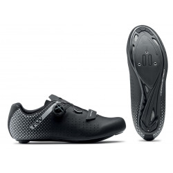 Dviratininko batai Northwave Core Plus 2 Road black-silver