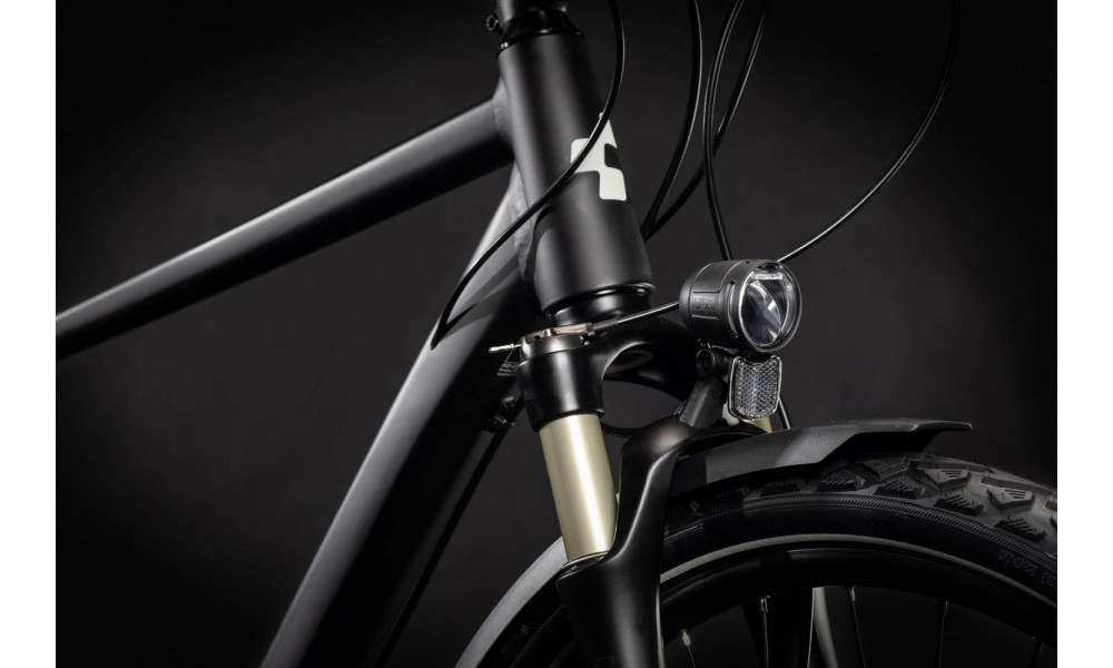 Dviratis Cube Nature EXC Allroad black'n'grey 2021 - 1