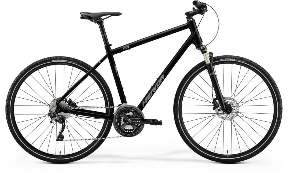 Dviratis Merida CROSSWAY XT-edition 2021 glossy black 