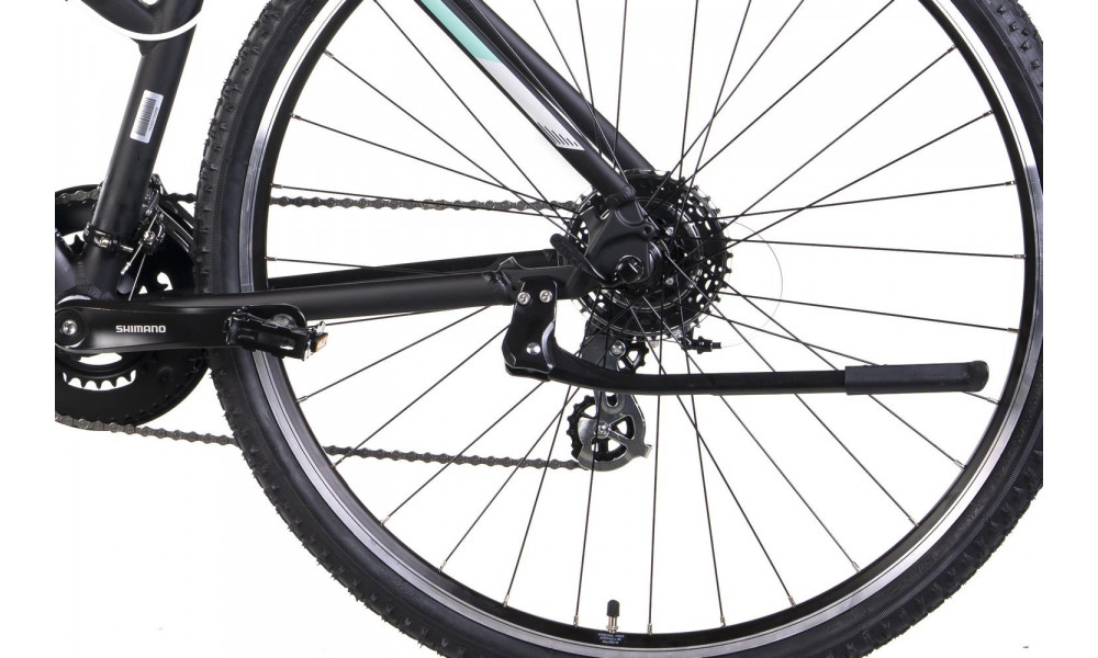 Dviratis UNIBIKE Prime LDS black-turquoise - 3