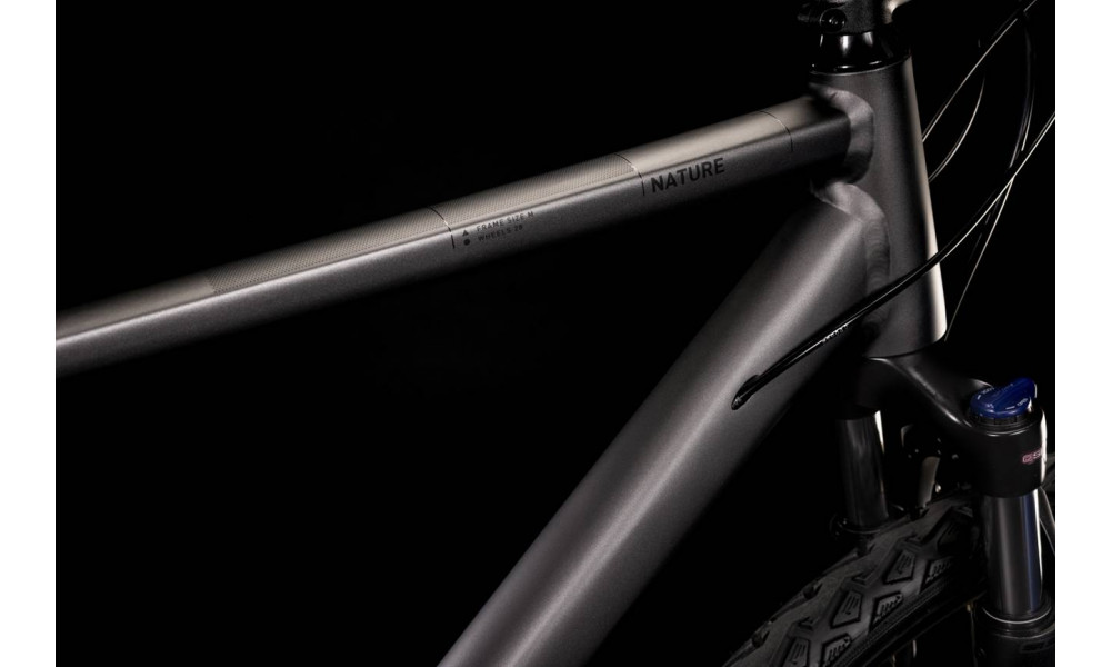 Dviratis Cube Nature graphite'n'black 2022 - 2