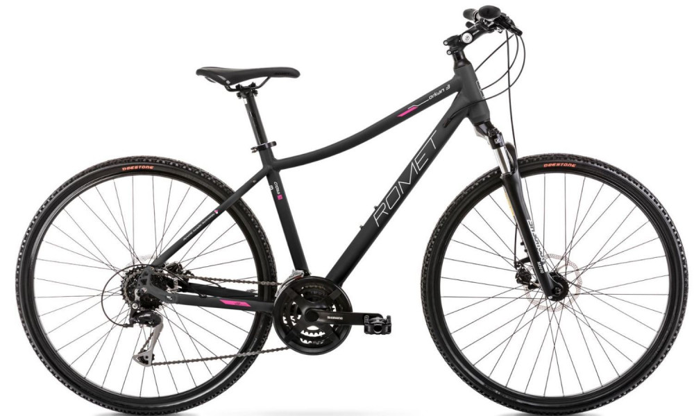Dviratis Romet Orkan 3 D 28" 2022 black-pink 