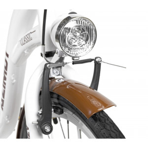 Dviratis AZIMUT Classic 26" 2025 white