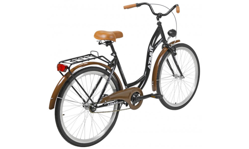 Dviratis AZIMUT Classic 26" 2025 black - 2