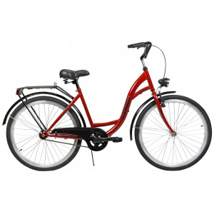 Dviratis AZIMUT Classic 26" 2025 bordo