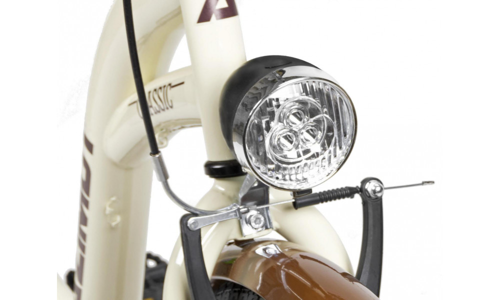 Dviratis AZIMUT Classic 28" 2025 cream - 7