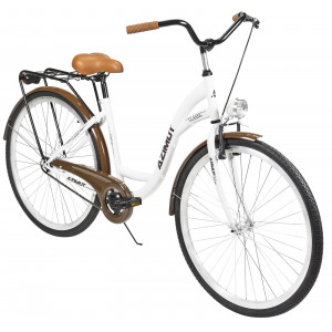 Dviratis AZIMUT Classic 28" 2025 white