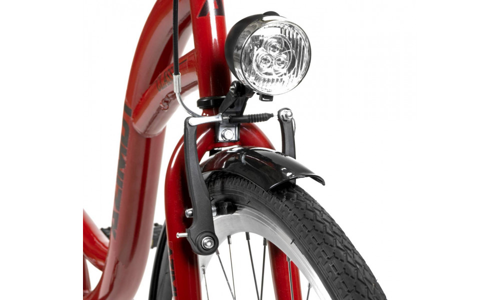 Dviratis AZIMUT Classic 28" 2025 bordo - 3