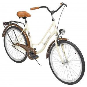Dviratis AZIMUT Retro 26" 2025 cream