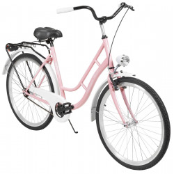 Dviratis AZIMUT Retro 26" 2025 light pink