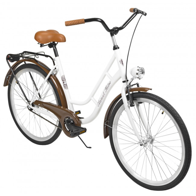 Dviratis AZIMUT Retro 26" 2025 white