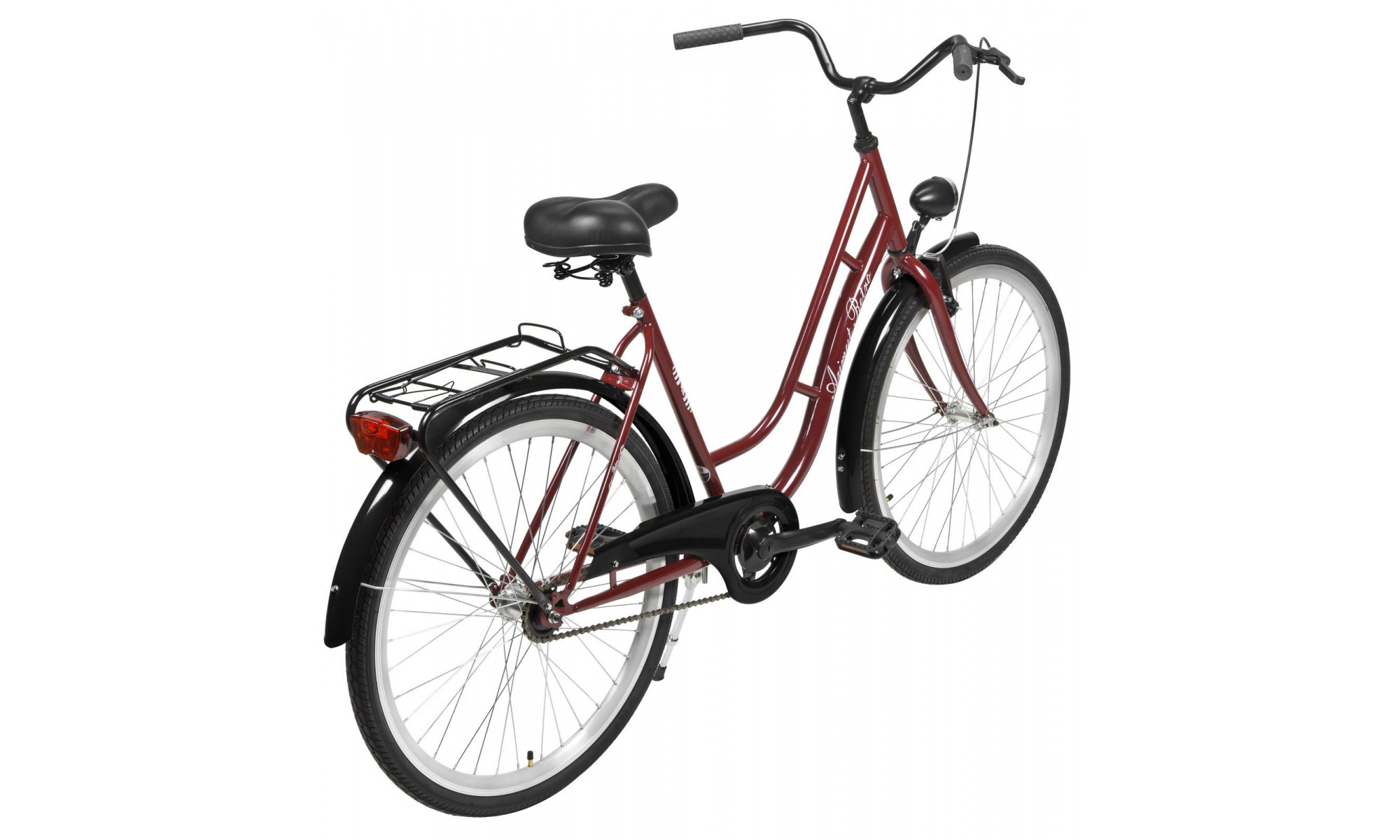 Dviratis AZIMUT Retro 26" 2025 bordo - 2