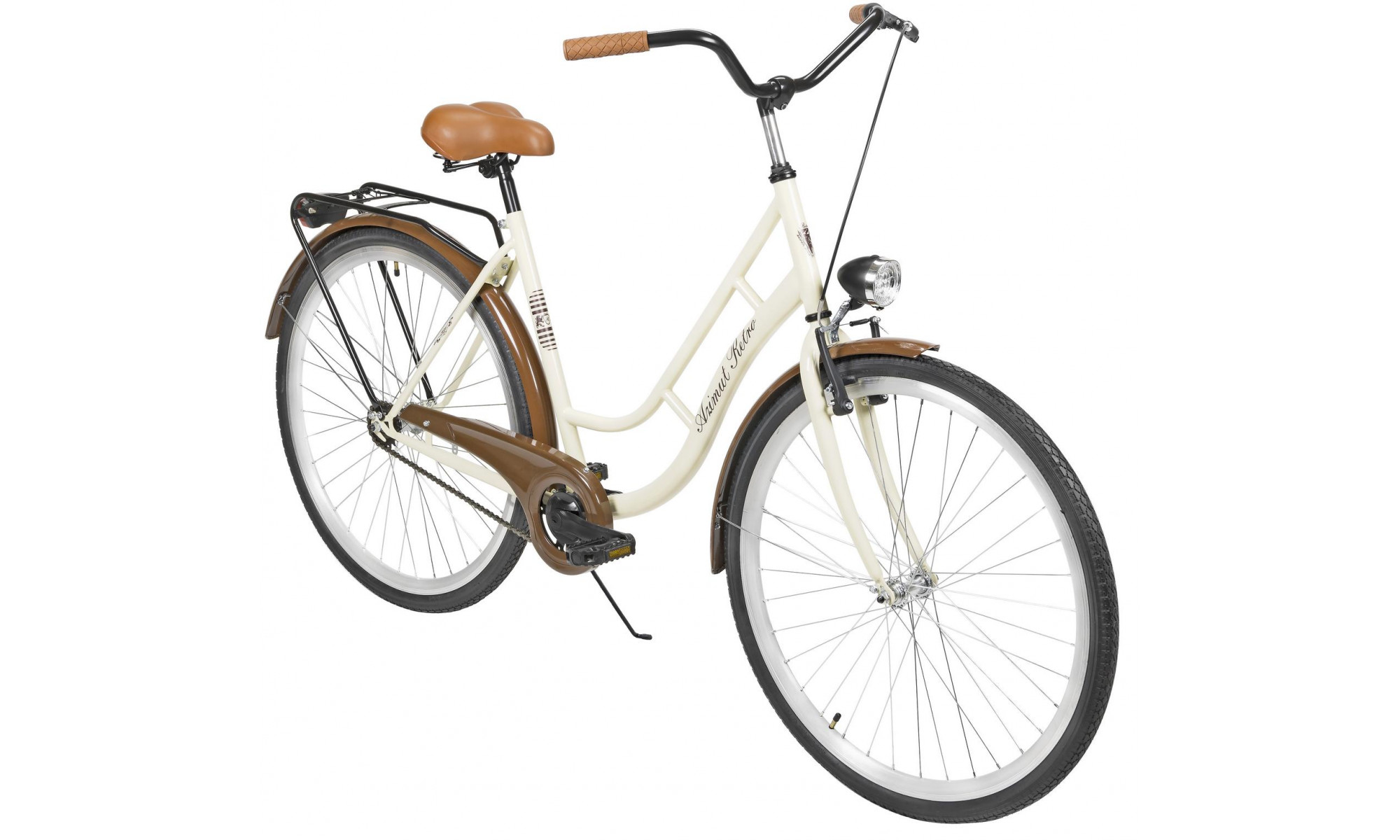 Dviratis AZIMUT Retro 28" 2025 cream - 7