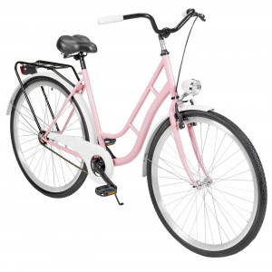 Dviratis AZIMUT Retro 28" 2025 light pink
