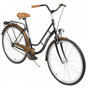 Dviratis AZIMUT Retro 28" 2025 black