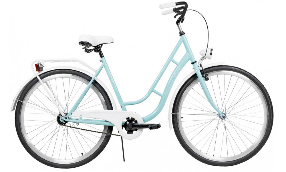 Dviratis AZIMUT Retro 28" 2025 turquoise - 1