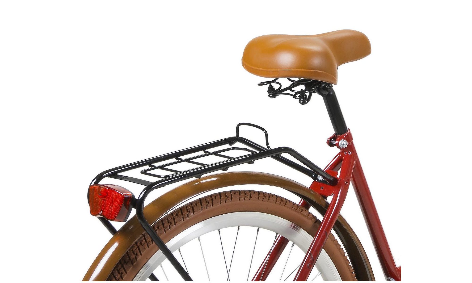 Dviratis AZIMUT City Lux 26" 2025 bordo-brown - 6