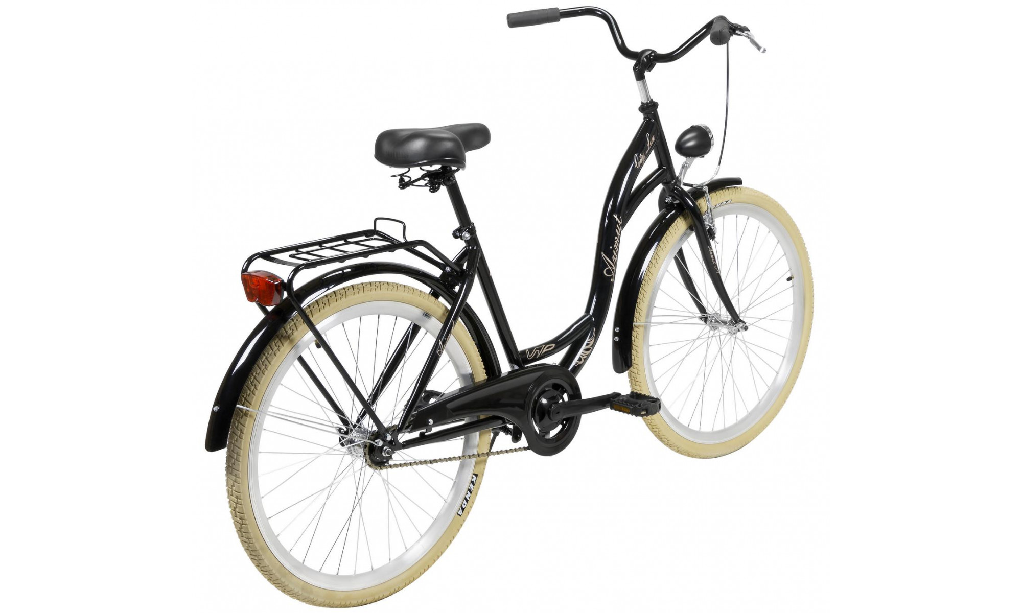 Dviratis AZIMUT City Lux 26" 2025 black-cream - 2