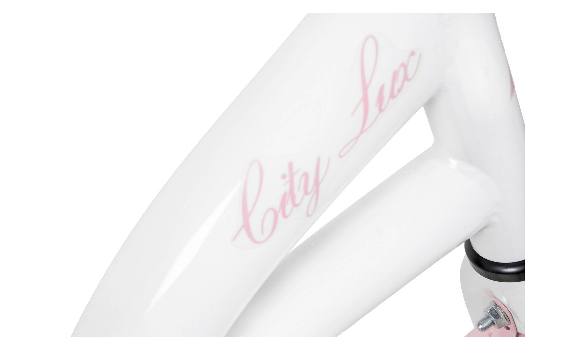 Dviratis AZIMUT City Lux 26" 2025 white-pink - 5