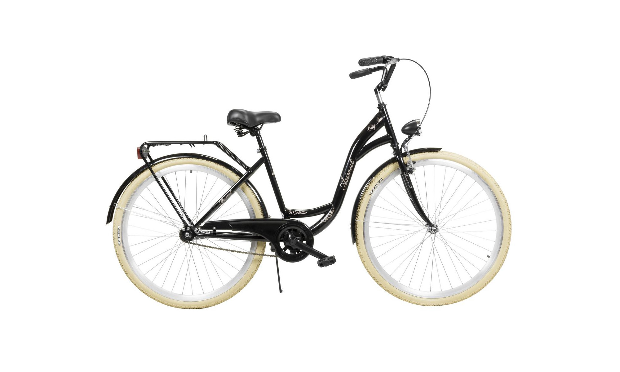 Dviratis AZIMUT City Lux 28" 2025 black-cream - 3