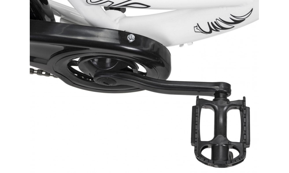 Dviratis AZIMUT City Lux 26" 2025 su krepšeliu white-black - 4