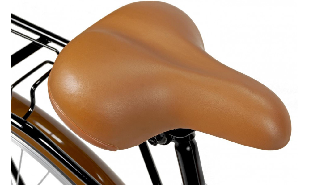 Dviratis AZIMUT City Lux 28" 2025 su krepšeliu bordo-brown - 6