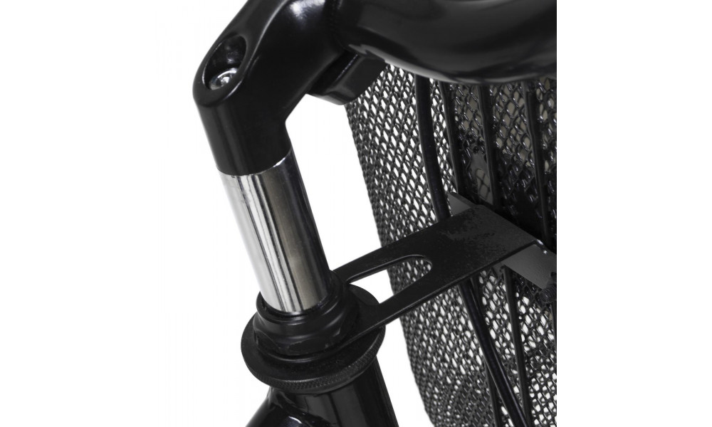 Dviratis AZIMUT City Lux 28" 2025 su krepšeliu black-cream - 4