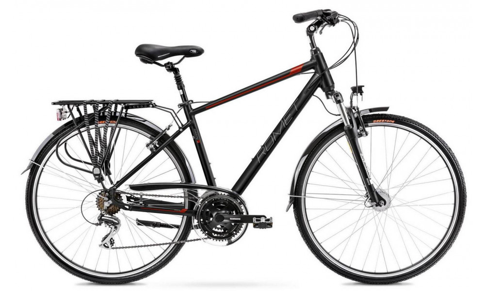 Dviratis Romet Wagant 3 2021 black-red 