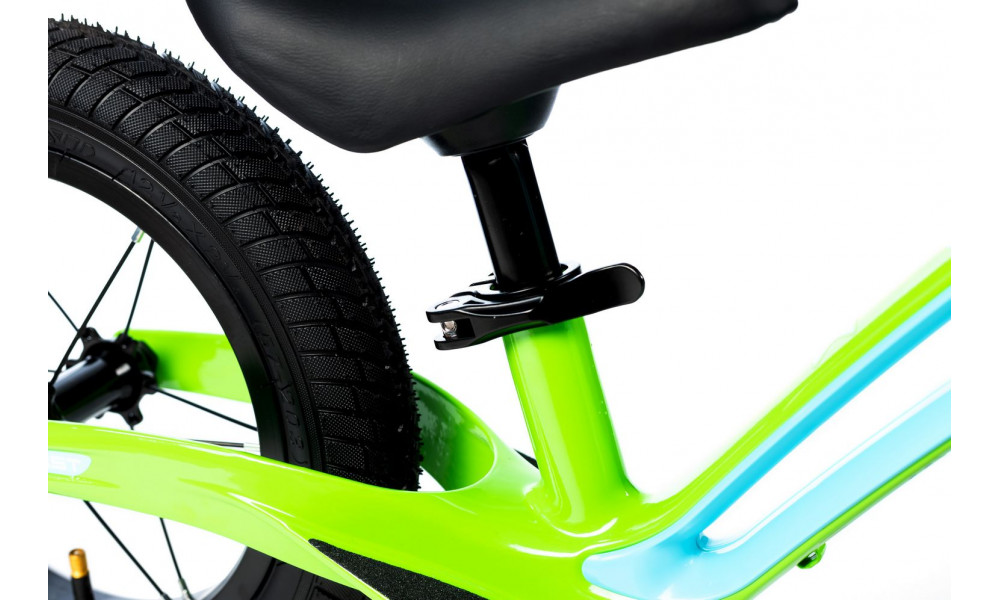Balansinis dviratukas Karbon First green-blue - 3