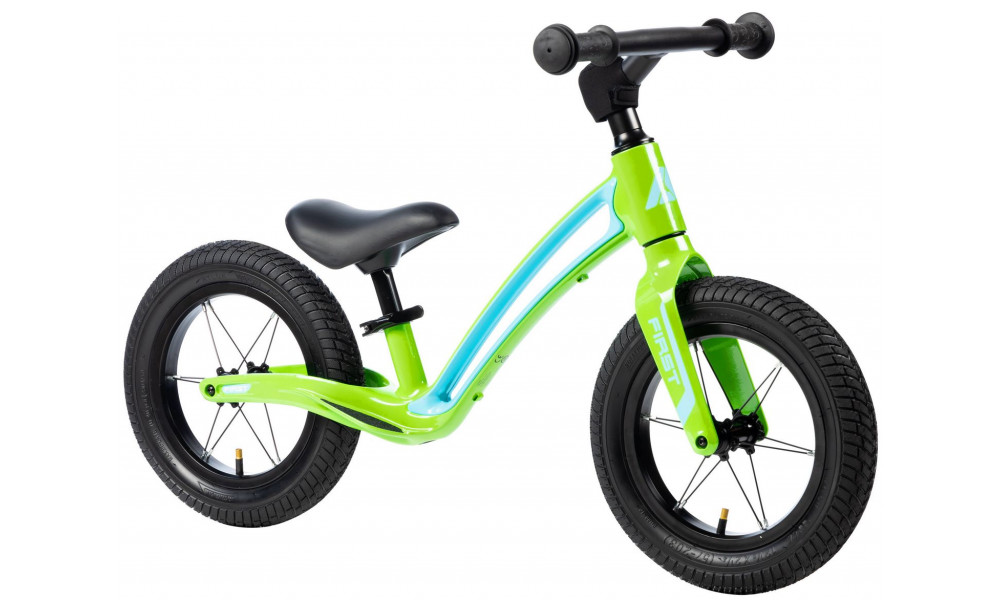 Balansinis dviratukas Karbon First green-blue - 8