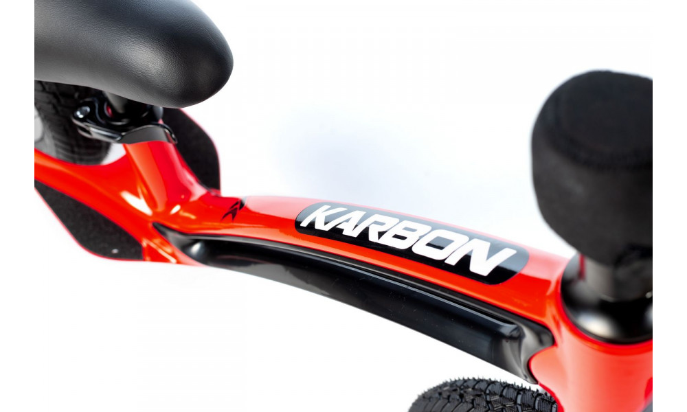 Balansinis dviratukas Karbon First red-black - 4