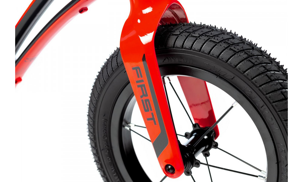 Balansinis dviratukas Karbon First red-black - 5