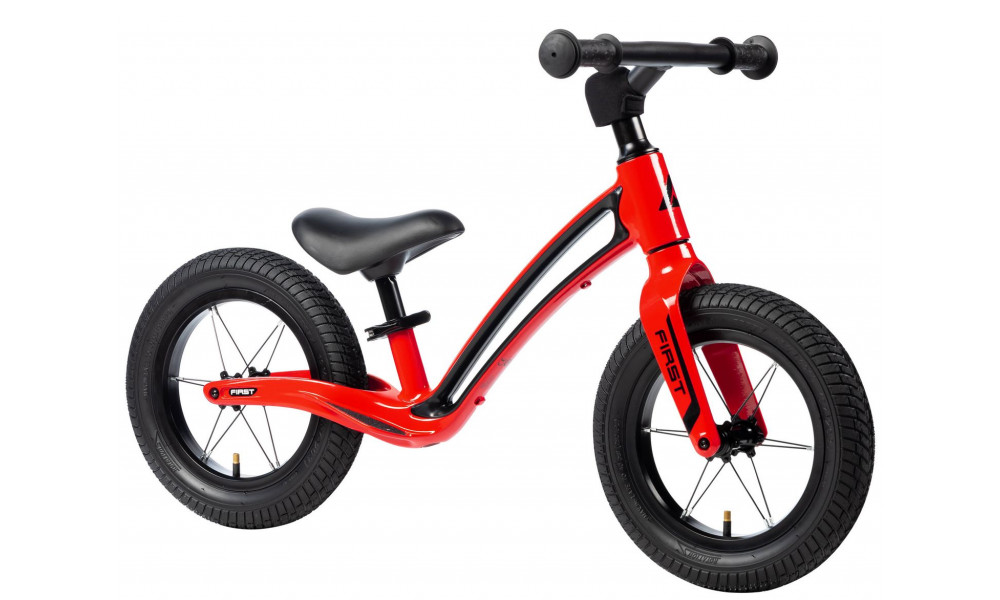 Balansinis dviratukas Karbon First red-black - 10