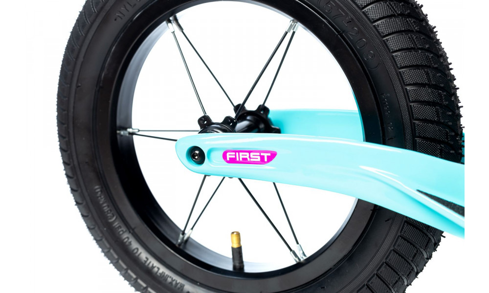 Balansinis dviratukas Karbon First blue-pink - 5