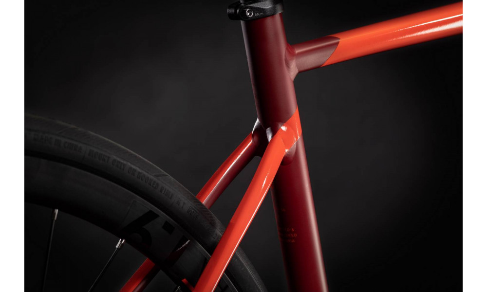 Dviratis Cube Attain SL red'n'red 2021 - 2