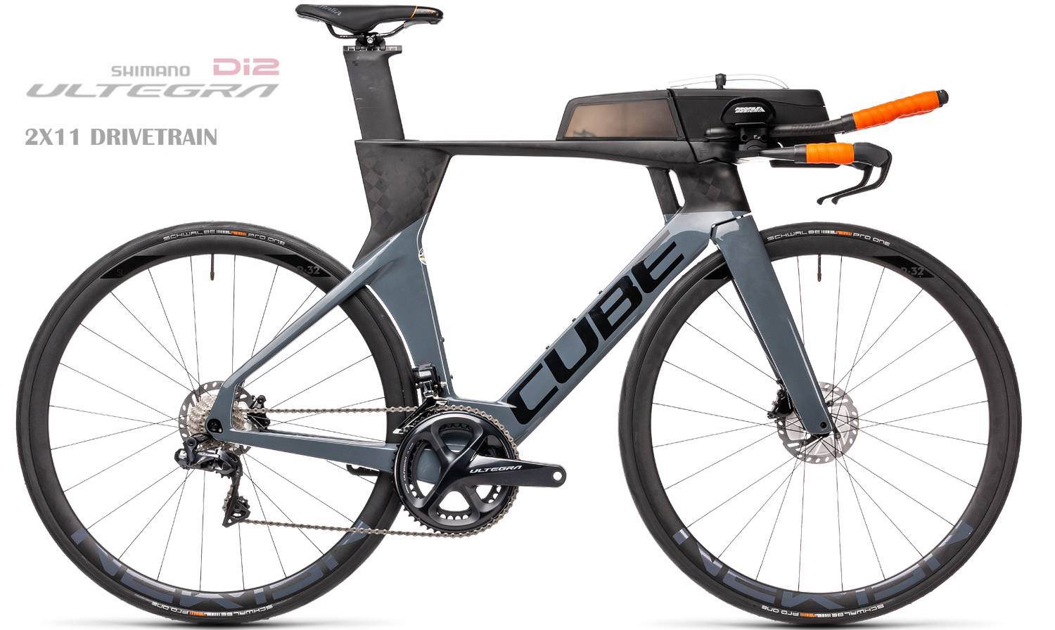 Dviratis Cube Aerium C:68 TT SL HIGH carbon'n'grey 2021