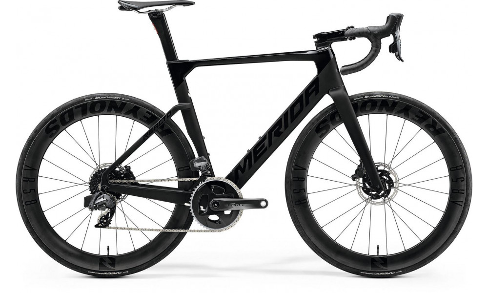 Dviratis Merida REACTO FORCE edition 2021 glossy black-matt black 