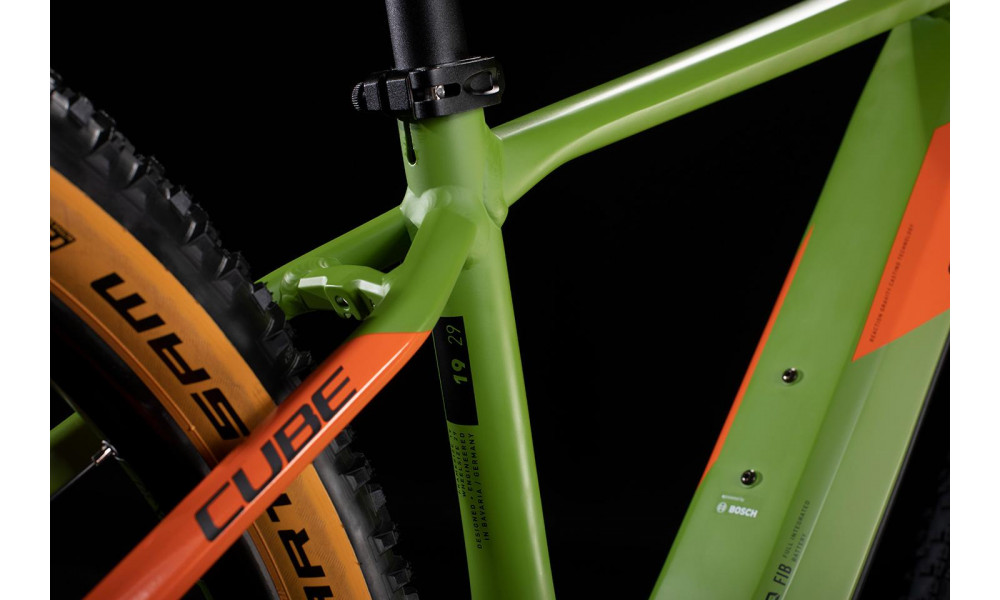 Elektrinis dviratis Cube Reaction Hybrid EX 625 29 green'n'orange 2020 - 3