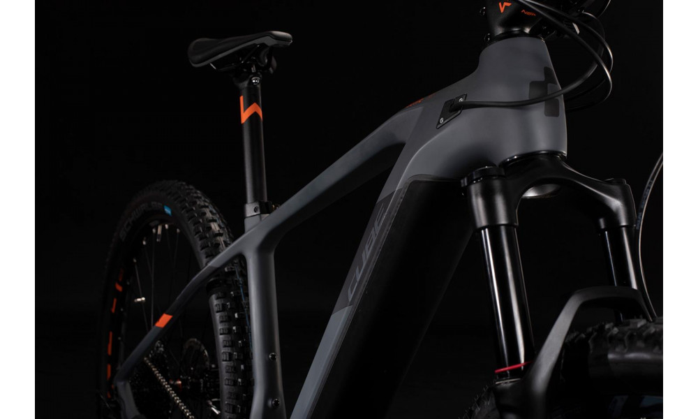 Elektrinis dviratis Cube Elite Hybrid C:62 Race 625 29 grey'n'orange 2020 - 1