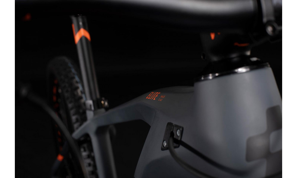 Elektrinis dviratis Cube Elite Hybrid C:62 Race 625 29 grey'n'orange 2020 - 4