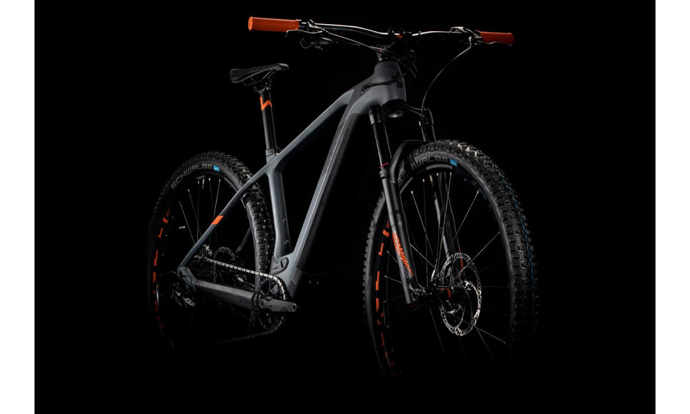 Elektrinis dviratis Cube Elite Hybrid C:62 Race 625 29 grey'n'orange 2020 - 6