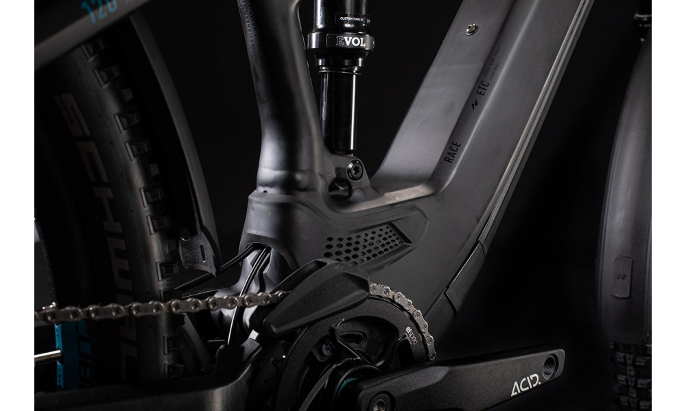 Elektrinis dviratis Cube Stereo Hybrid 120 Race 500 Allroad 29 black'n'blue 2020 - 2