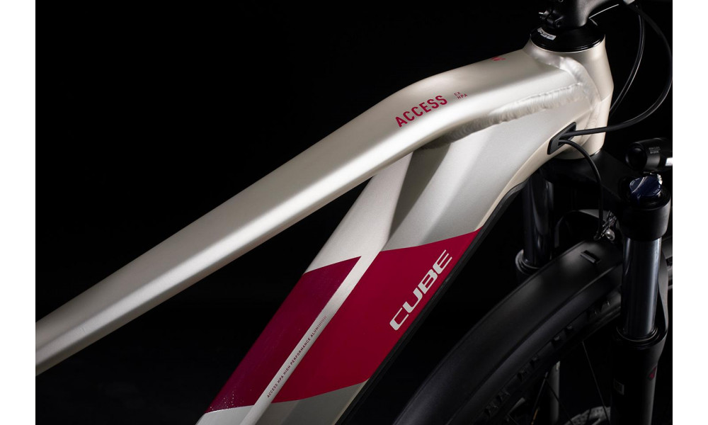 Elektrinis dviratis Cube Access Hybrid EX 500 Allroad 29 titan'n'berry 2020 - 2