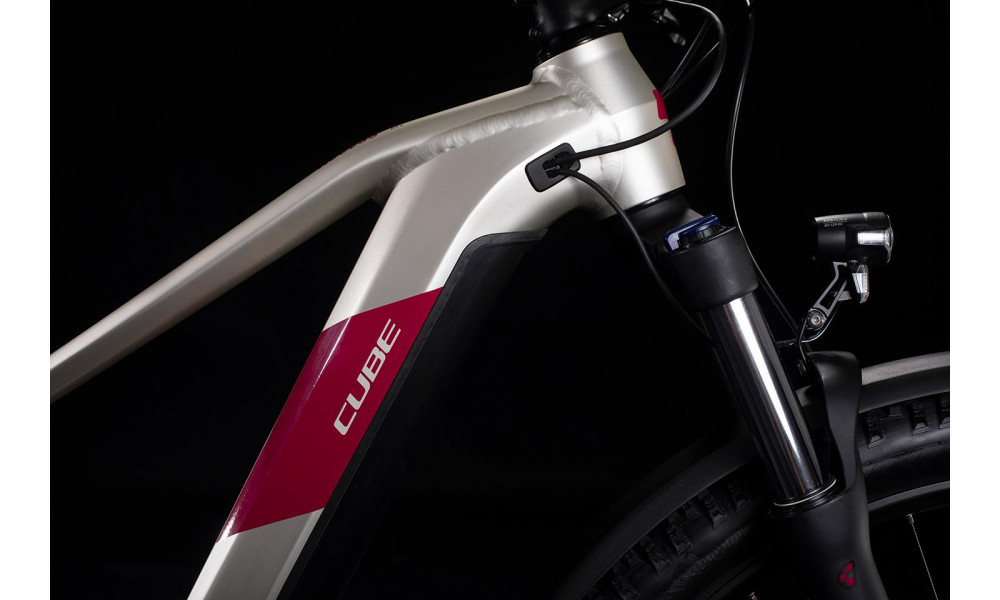 Elektrinis dviratis Cube Access Hybrid EX 500 Allroad 29 titan'n'berry 2020 - 4