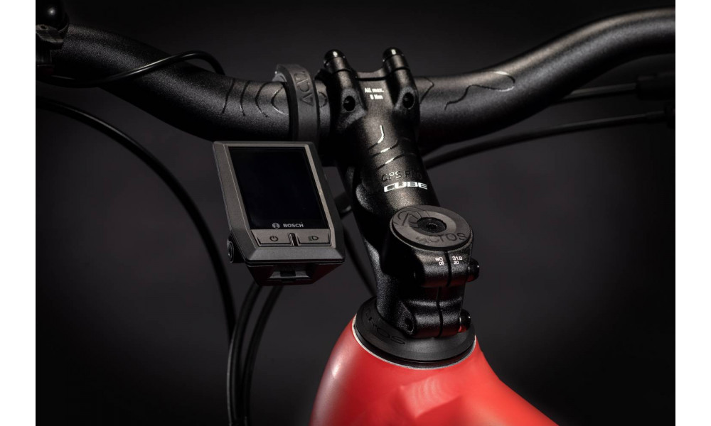 Elektrinis dviratis Cube Cross Hybrid Race 625 Allroad Trapeze red'n'grey 2021 - 3