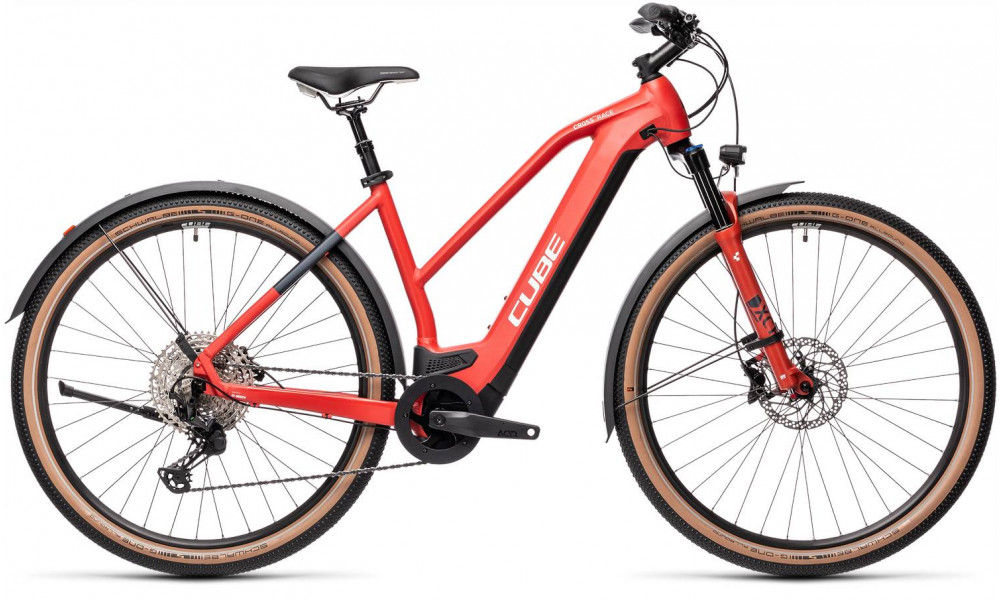 Elektrinis dviratis Cube Cross Hybrid Race 625 Allroad Trapeze red'n'grey 2021 - 5
