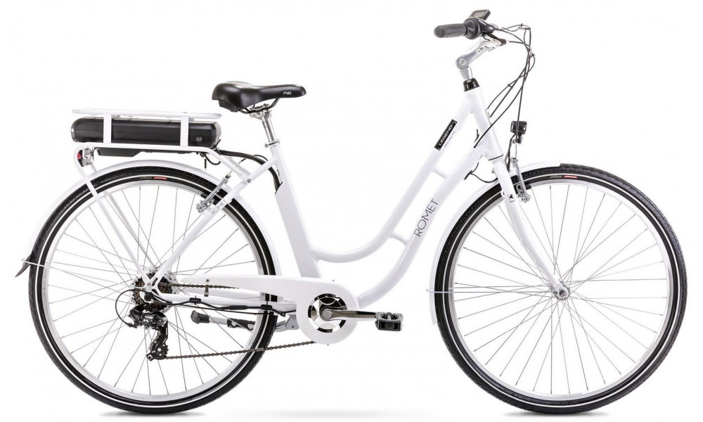 Elektrinis dviratis Romet Legend 28" 2021 white 