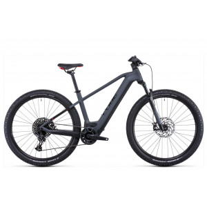 Elektrinis dviratis Cube Reaction Hybrid EXC 750 29 grey'n'red 2022