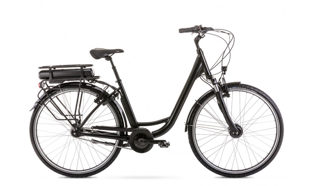 Elektrinis dviratis Romet Metron 28" 2022 black 