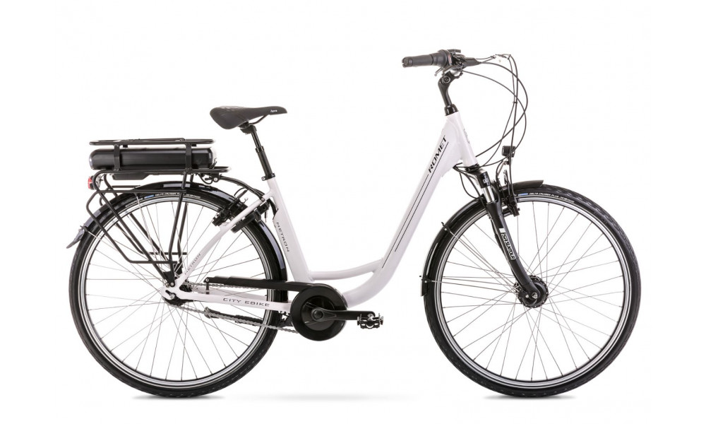 Elektrinis dviratis Romet Metron 28" 2022 white 